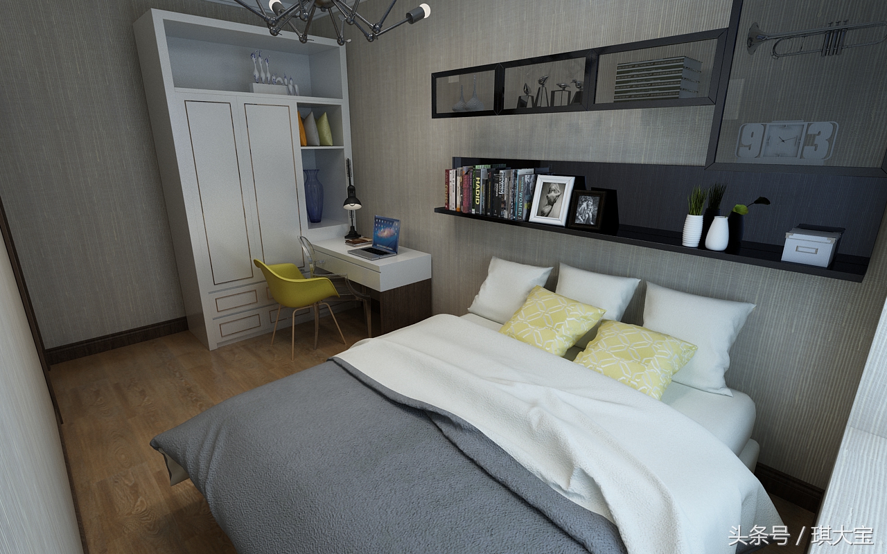 哈尔滨漫步巴黎顶层复式带露台,哈尔滨现代简约