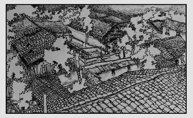 插画师迷狸:路过,停留