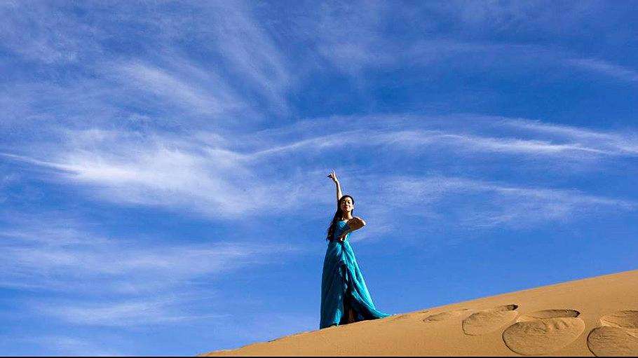 月牙泉即将消失的绝景,月牙泉奇观介绍