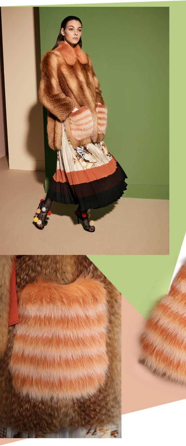 fendi经典皮草,fendi新款轻薄皮草