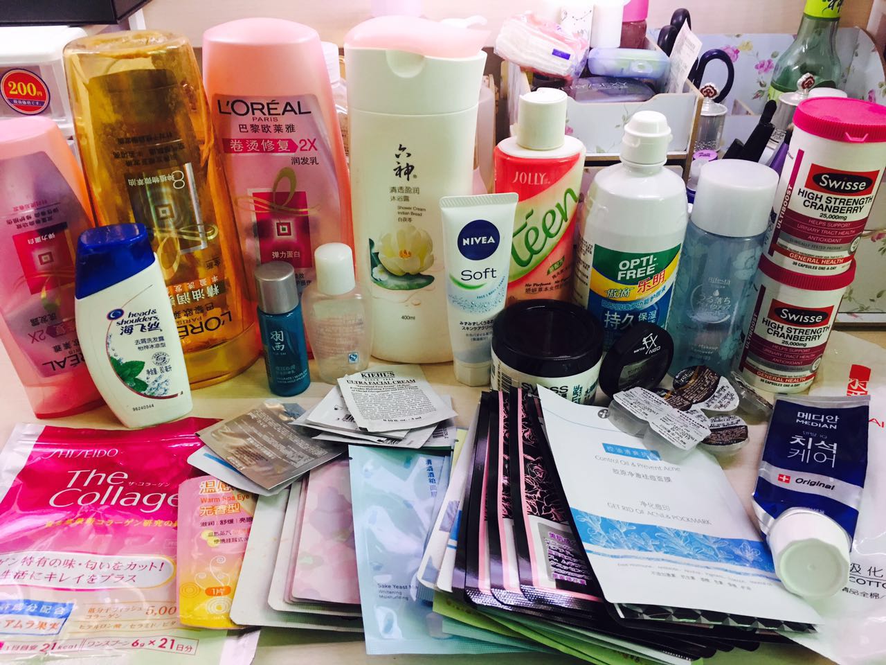 2017年三月四月的小小空瓶记