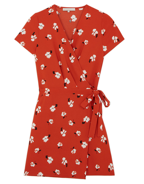 夏天的碎花裙怎么穿才好看,穿搭一件小碎花连衣裙