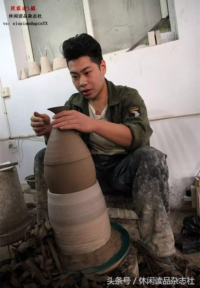 大唐钧窑手工打造钧瓷,钧瓷入窑烧制前欣赏