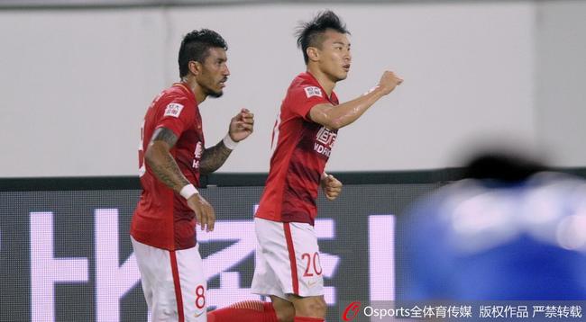 于汉超精彩破门申花1-0深圳,上海申花2020亚冠进球集锦于汉超