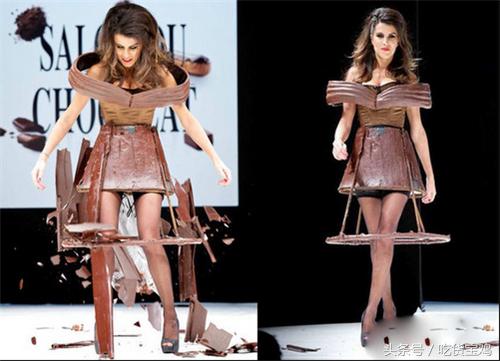 黑巧克力超模走秀,巧克力美人超模走秀