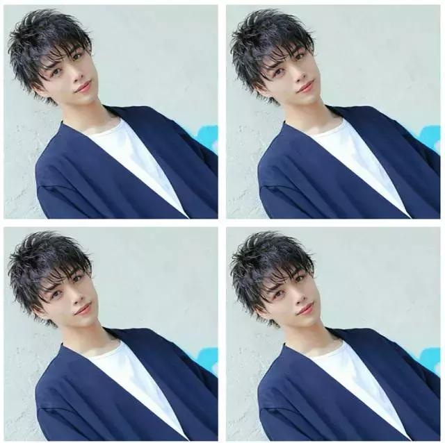 男士蓬松定位烫发图片,男士蓬松定位烫发型