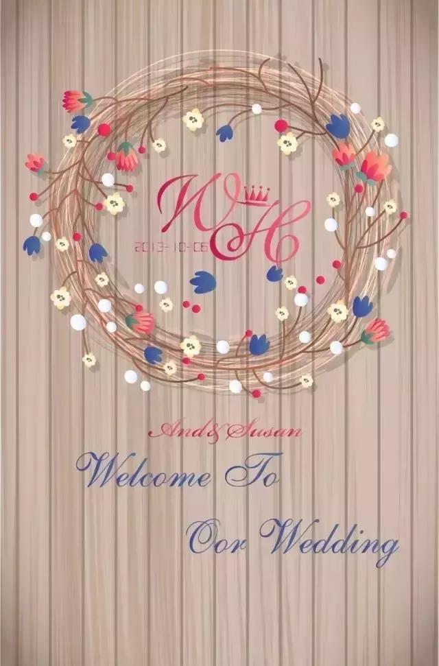 婚礼后迎宾牌怎么利用,婚礼迎宾水牌和迎宾牌的区别