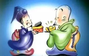 营销经理想考考他的手下，就给他们出了一道题，把梳子卖给和尚