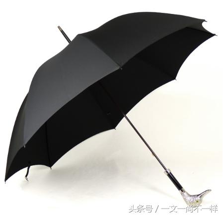 一把伞撑出花花世界，不开劳斯莱斯雨中照样傲娇走