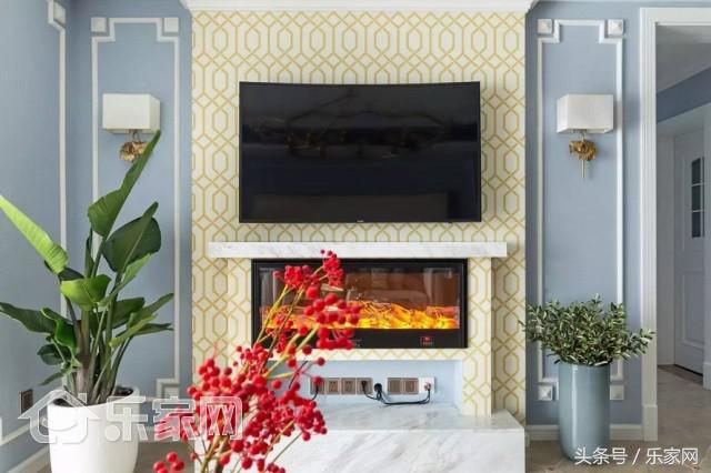 实用电视背景墙图片大全,瓷砖山水画电视背景墙图集