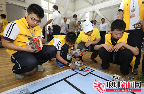 2017苏州青少年机器人比赛,2017临沂市中小学生机器人竞赛