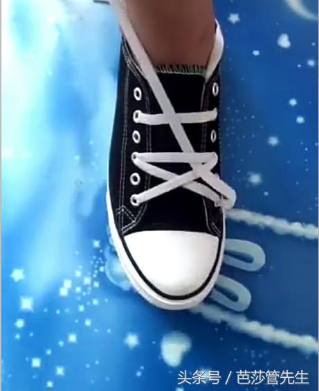 帆布鞋好看花式鞋带系法,帆布鞋也能走出高姿态