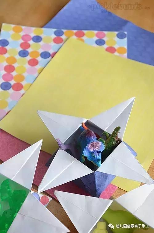 用正方形折起来的星星手工折纸,星星条折纸100个折法小视频