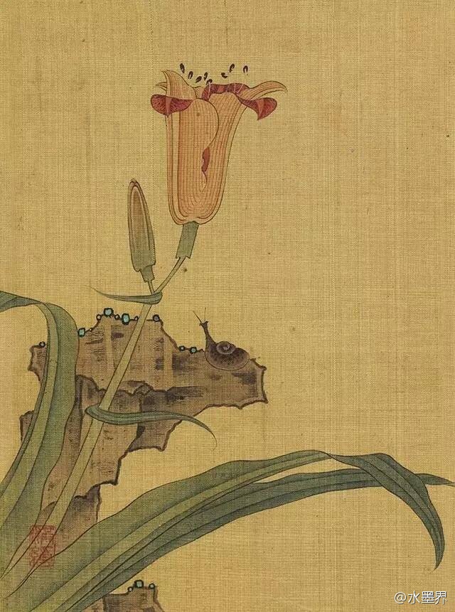 陈洪绶的花鸟是工笔画还是写意画,陈洪绶山水画作品欣赏