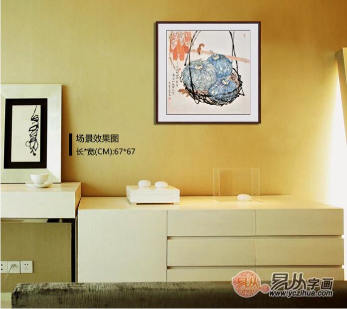 电表箱高级装饰画大全,办公室电表箱竖版装饰字画