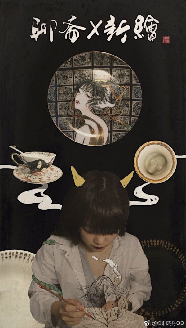 95后最年轻的插画师,90后插画师的画火了简直迷之治愈