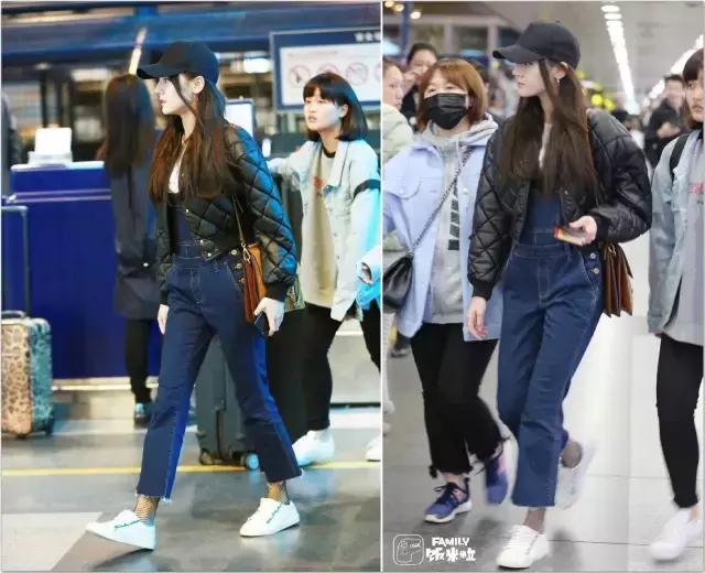 300块左右的小白鞋,刘雯同款小个子增高松糕小白鞋