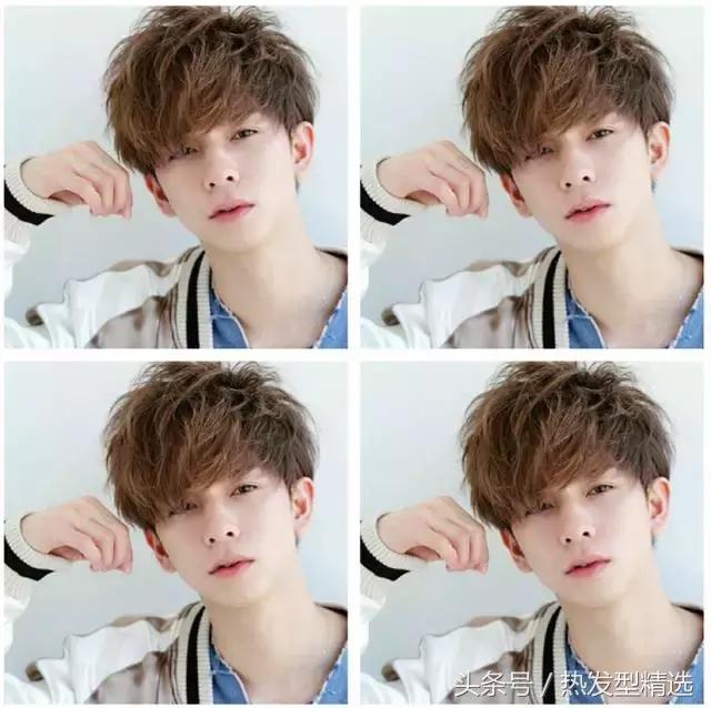 帅哥蓬松的头发,帅哥蓬松纹理烫视频