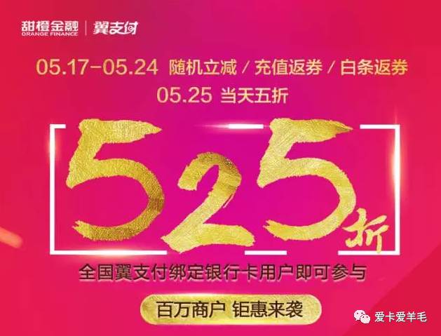 2019翼支付逢5五折规则,翼支付每周可以五折充话费吗