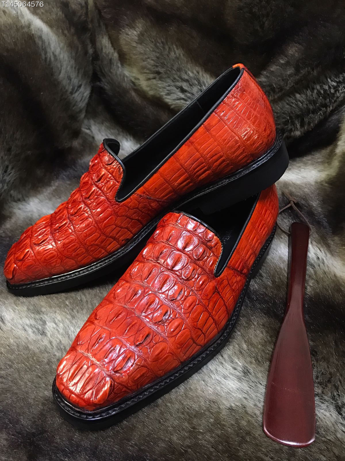 zegna杰尼亚牛津时尚皮鞋,zegna杰尼亚男士鳄鱼皮休闲鞋