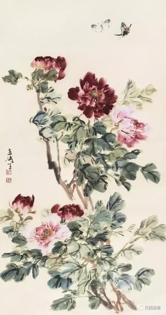 荣宝斋傅抱石湘夫人版画,傅抱石晚年生活
