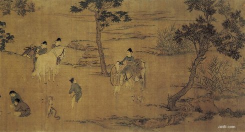 台北故宫字画大全,台北故宫藏画名录