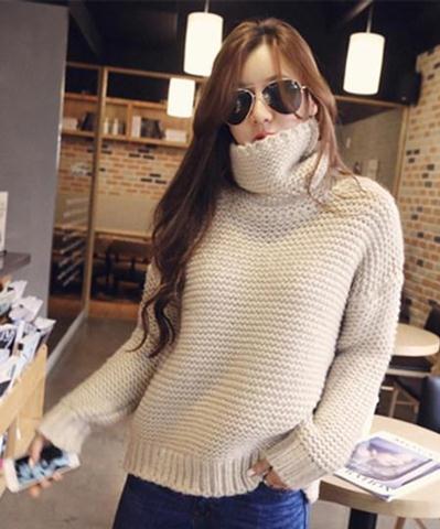 长款外穿毛衣新款慵懒风 (法式复古风女装毛衣)