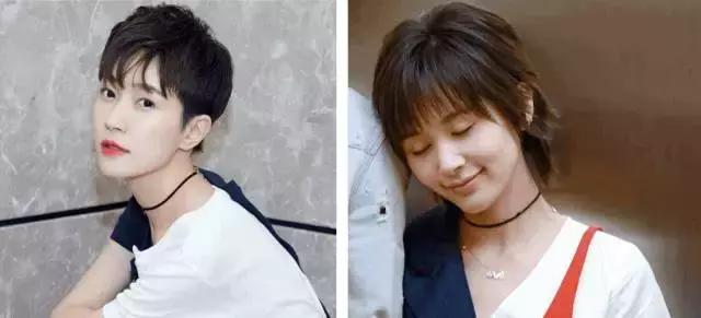 范冰冰罕见短发造型曝光,范冰冰换短发造型