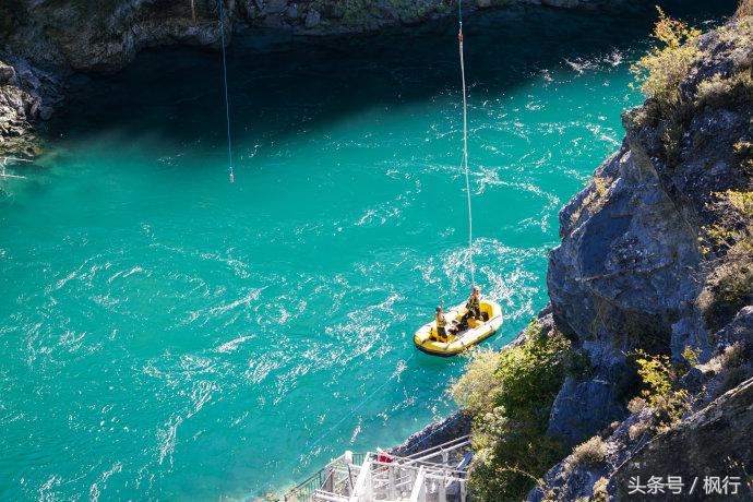 新西兰皇后镇卡瓦劳大桥蹦极,皇后镇新西兰蹦极