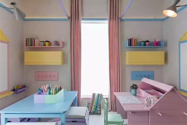 小型儿童房设计图,水泥装修风格儿童房