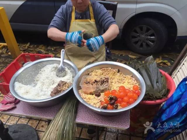 广州人气火爆粽子店,广州花都区粽子老字号