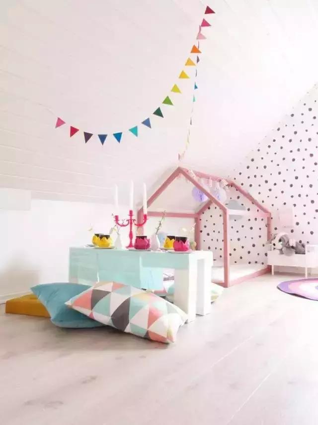 给孩子打造一个房子,打造儿童房的高级感