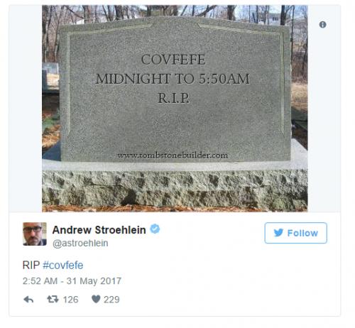 特朗普推特现一神秘新词，全世界都在忙着猜