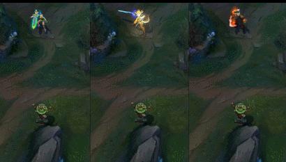 LOL锐雯三大皮肤评测,天使之刃QA竟是最强