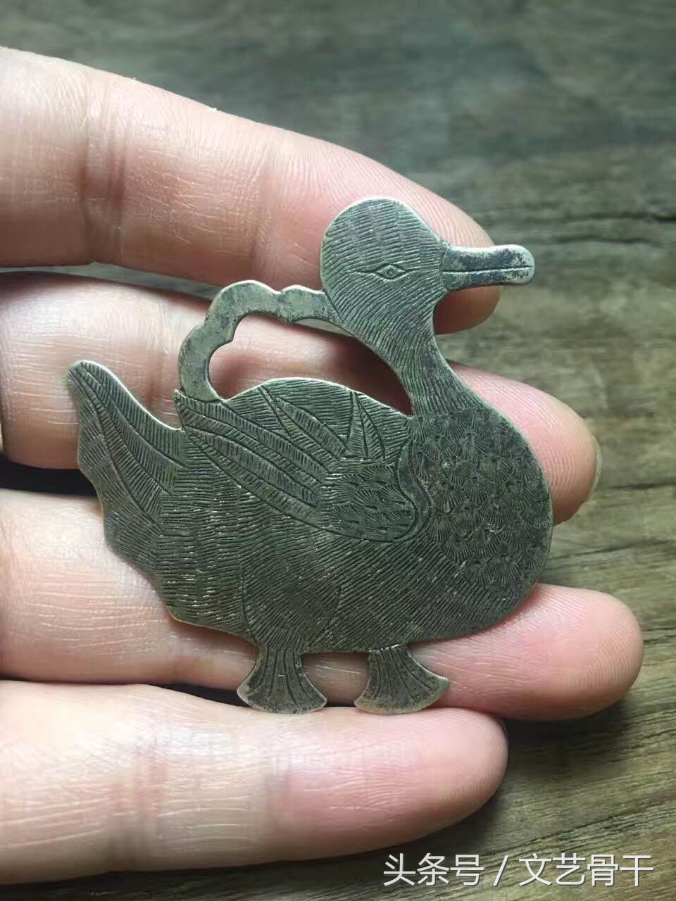 文明礼仪守时守节——中国银饰鸭子