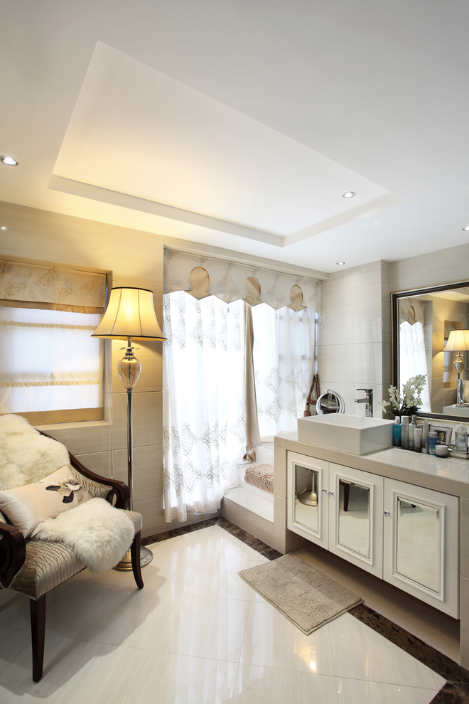 美巢新中式装饰效果图,美巢室内装饰