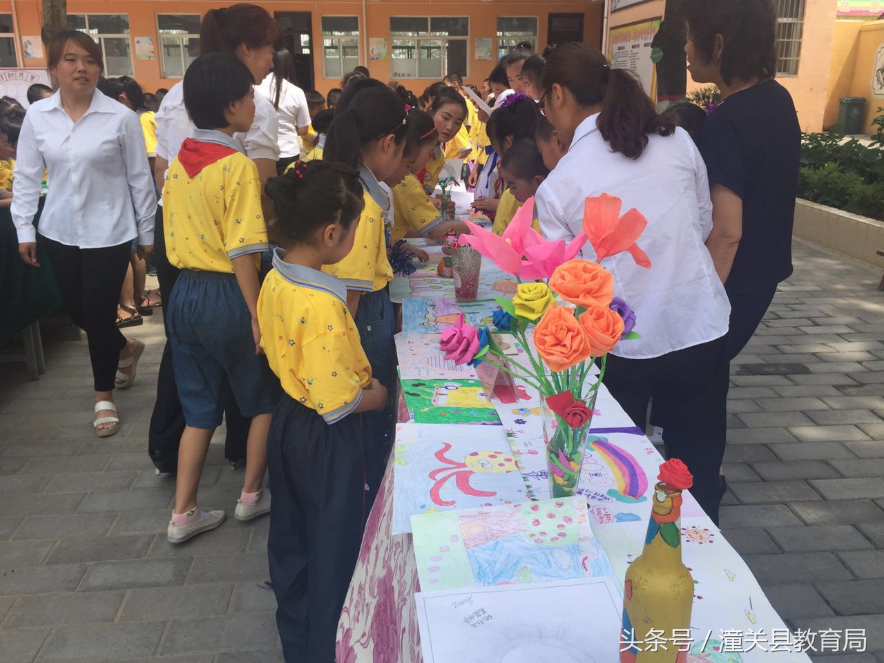 潼关县南头幼儿园庆六一,潼关县六一儿童节