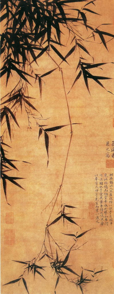 历代画竹名家作品欣赏,历代竹子的画法