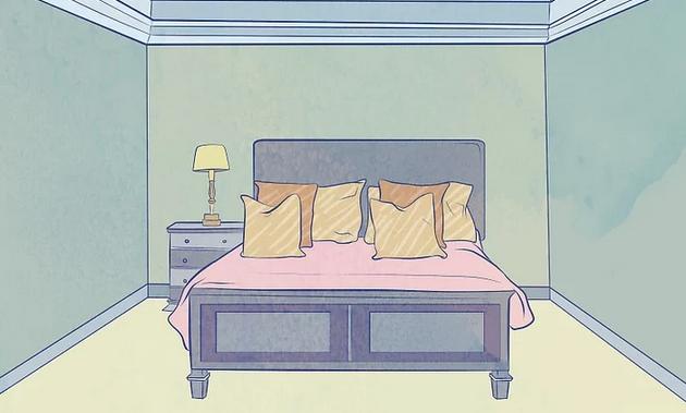 卧室空间太大怎样隔离,房间小床宽度