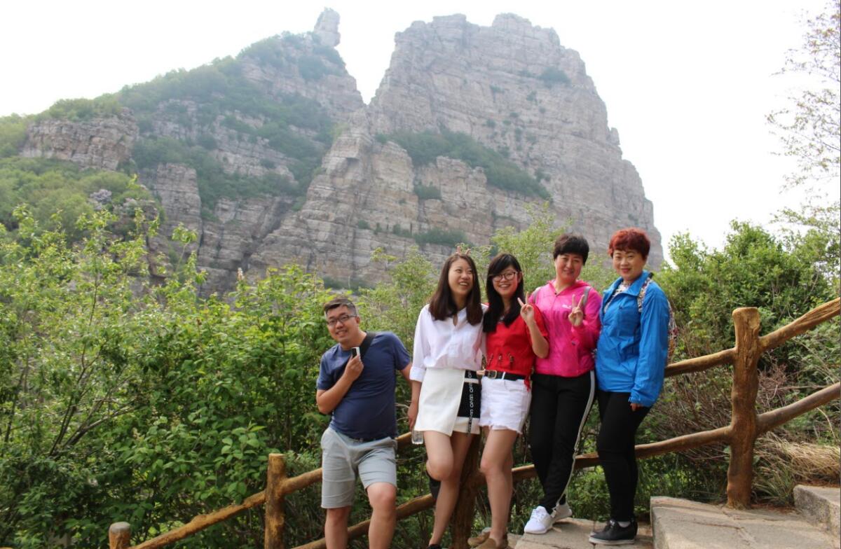 白石山十瀑潭石林峡四日游,白石山风景区自驾游攻略图