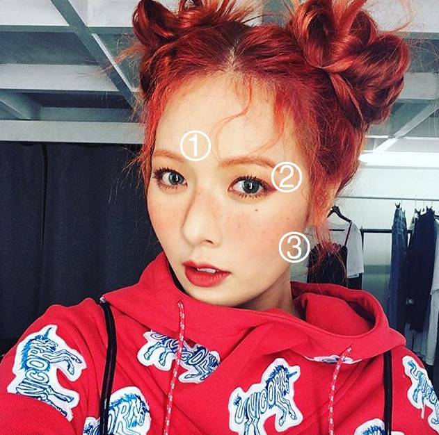 流星眉的化妆方法,流星眉妆容