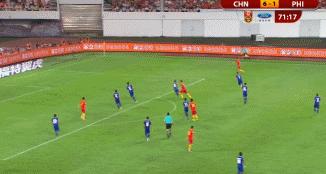 邓涵文中甲进球视频,邓涵文国足