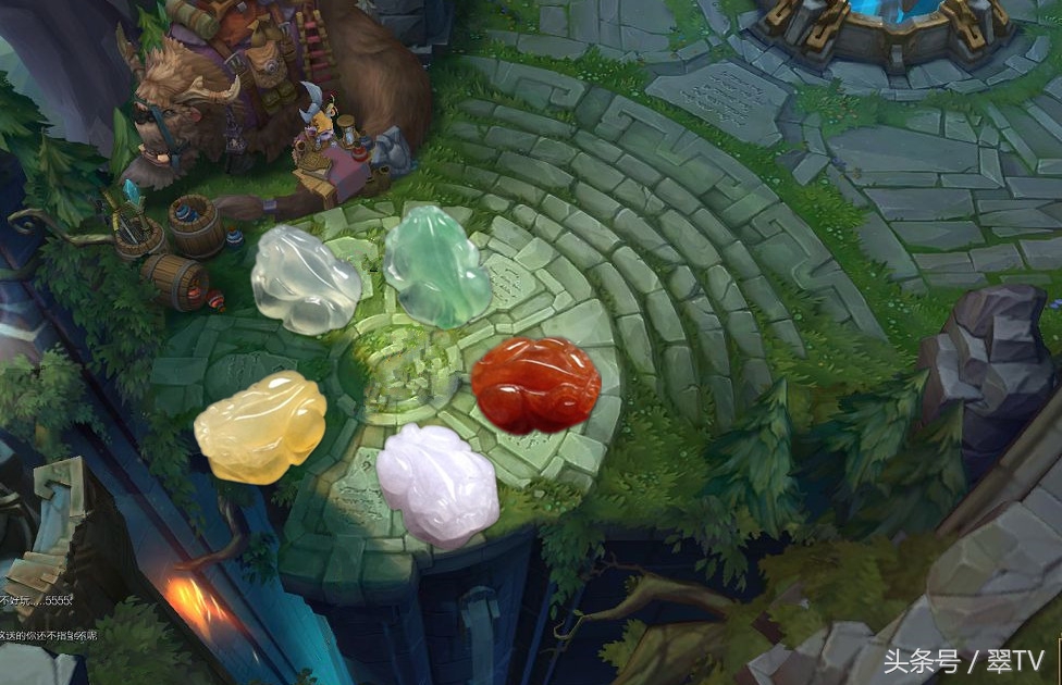 假如把翡翠市场当做英雄联盟战场，作者脑洞简直太大了！