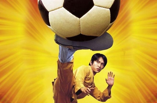 少林足球赵薇扮丑出演,赵薇拍少林足球真的剃光头了吗