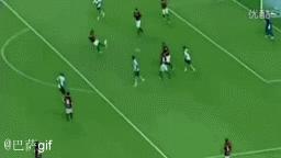 足球gif小罗,小罗足球假动作过人教学