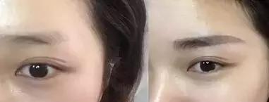 做了眉眼唇素颜也漂亮,刚做完雾状眉