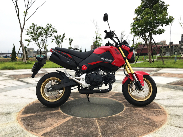 皮实耐用的mini摩托车,本田小猴子msx125摩托车测评