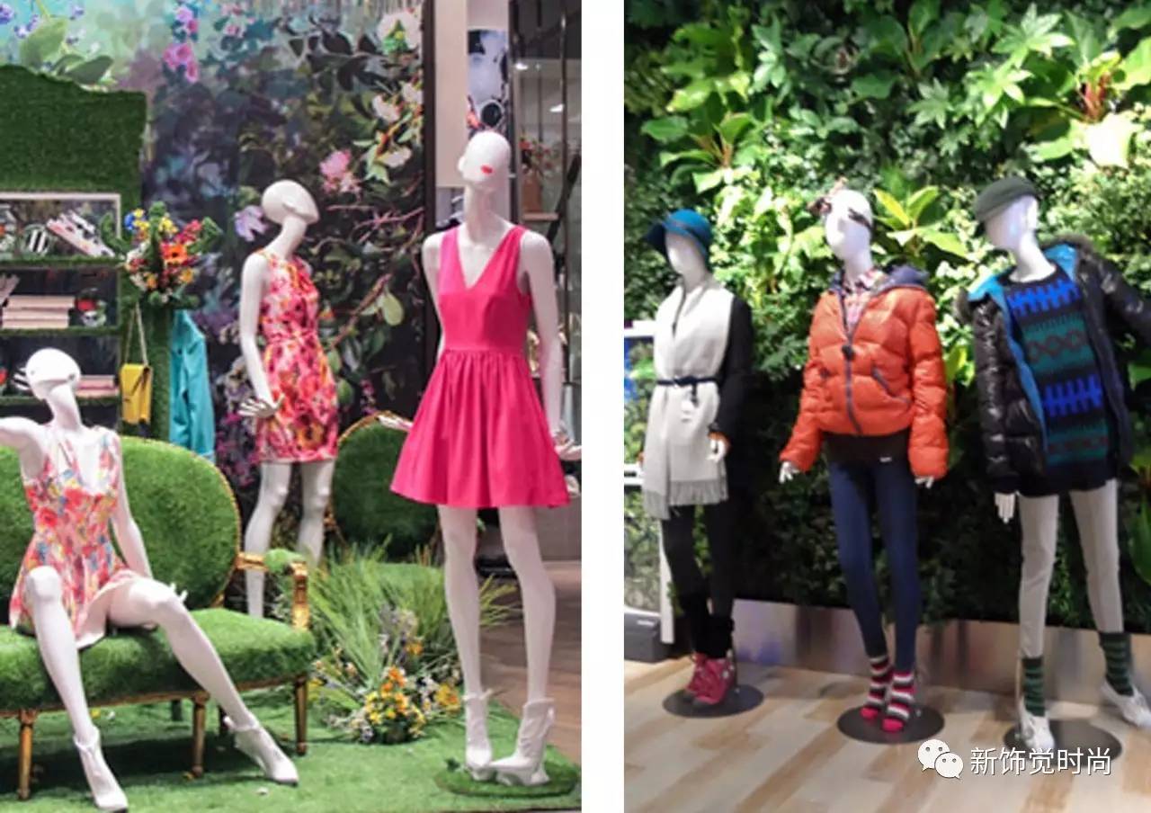 韩版服饰陈列,日系风服饰陈列技巧