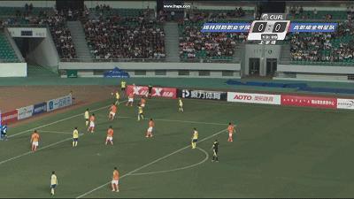 全国大学生足球联赛高职组总决赛揭幕战锡林职院6:0高职明星