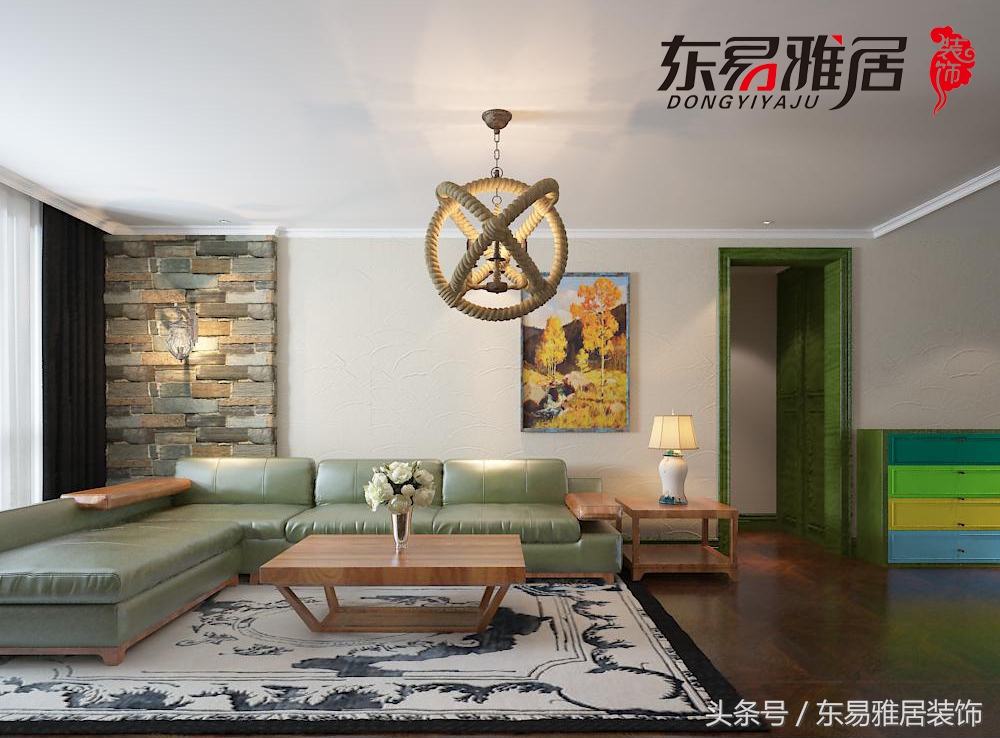 大庆装修公司哪家好-东易雅居装饰-万达167㎡效果图